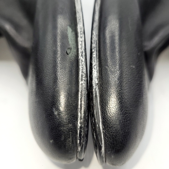 Stuart Weitzman Wedge Black Boots Rugerio Size 9 - Picture 10 of 16